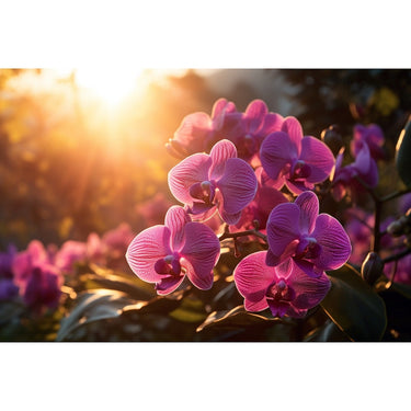 Purple Orchid Canvas